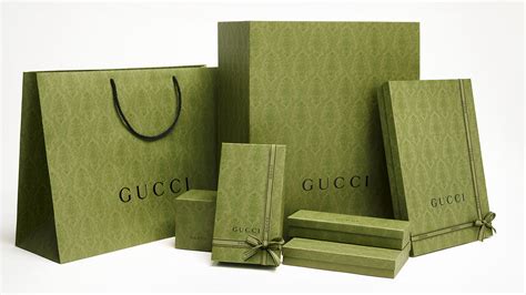 when did gucci change their packaging|gucci green packaging.